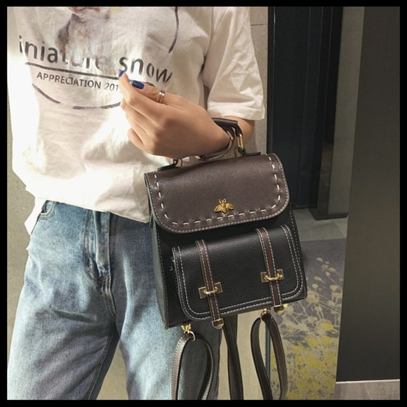 NEW AVA Cute Bee Backpack - Picture 4 of 15